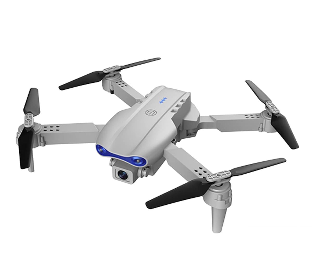 Квадрокоптер детский E99 Pro с камерой 720P до 20 мин. полета 2 аккумулятора и кейс Серый (7196571)