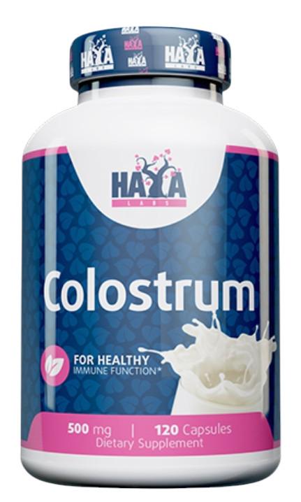 Добавка натуральная Молозиво Haya Labs Colostrum 500 мг 120 капсул