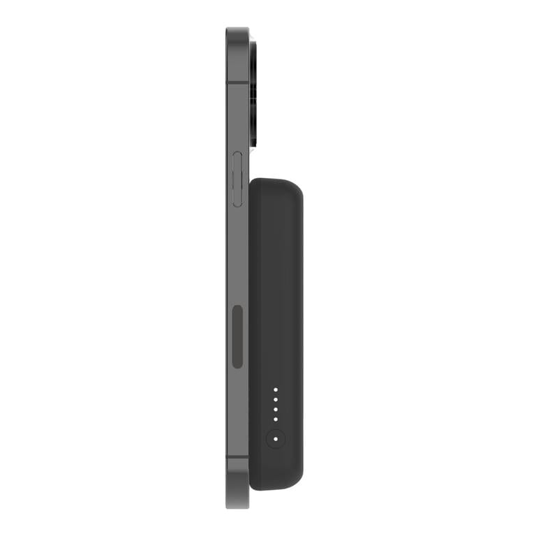 Повербанк Belkin 5000 mAh MagSafe Wireless Black (BPD004BTBK) - фото 4 Повербанк Belkin 5000 mAh MagSafe Wireless Black (BPD004BTBK) - фото 4