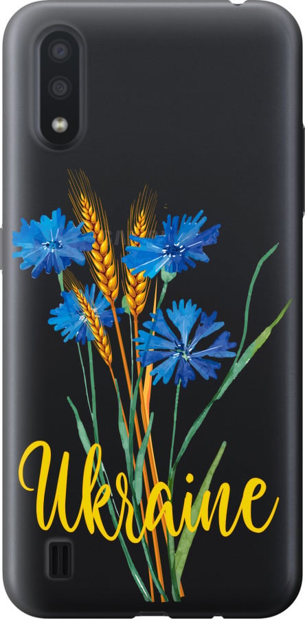 Чехол на Samsung Galaxy A01 A015F Ukraine v2 (5445u-1842-42517)