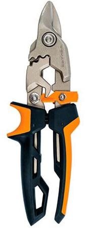 Ножиці по металу Fiskars PowerGear з коротким лезом (1027212)