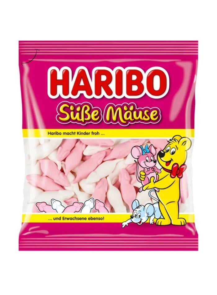 Жевательные конфеты Haribo Susse Mouse Сладкие мышки 175 г