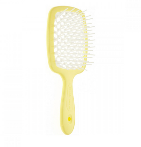 Расческа Janeke Superbrush With Soft Moulded Tips Светло-желтый (8006060607601)
