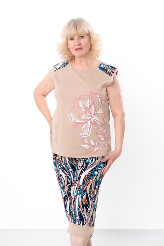 Піжама жіноча Носи Своє р. 50 Бежевий (8441-002-33)