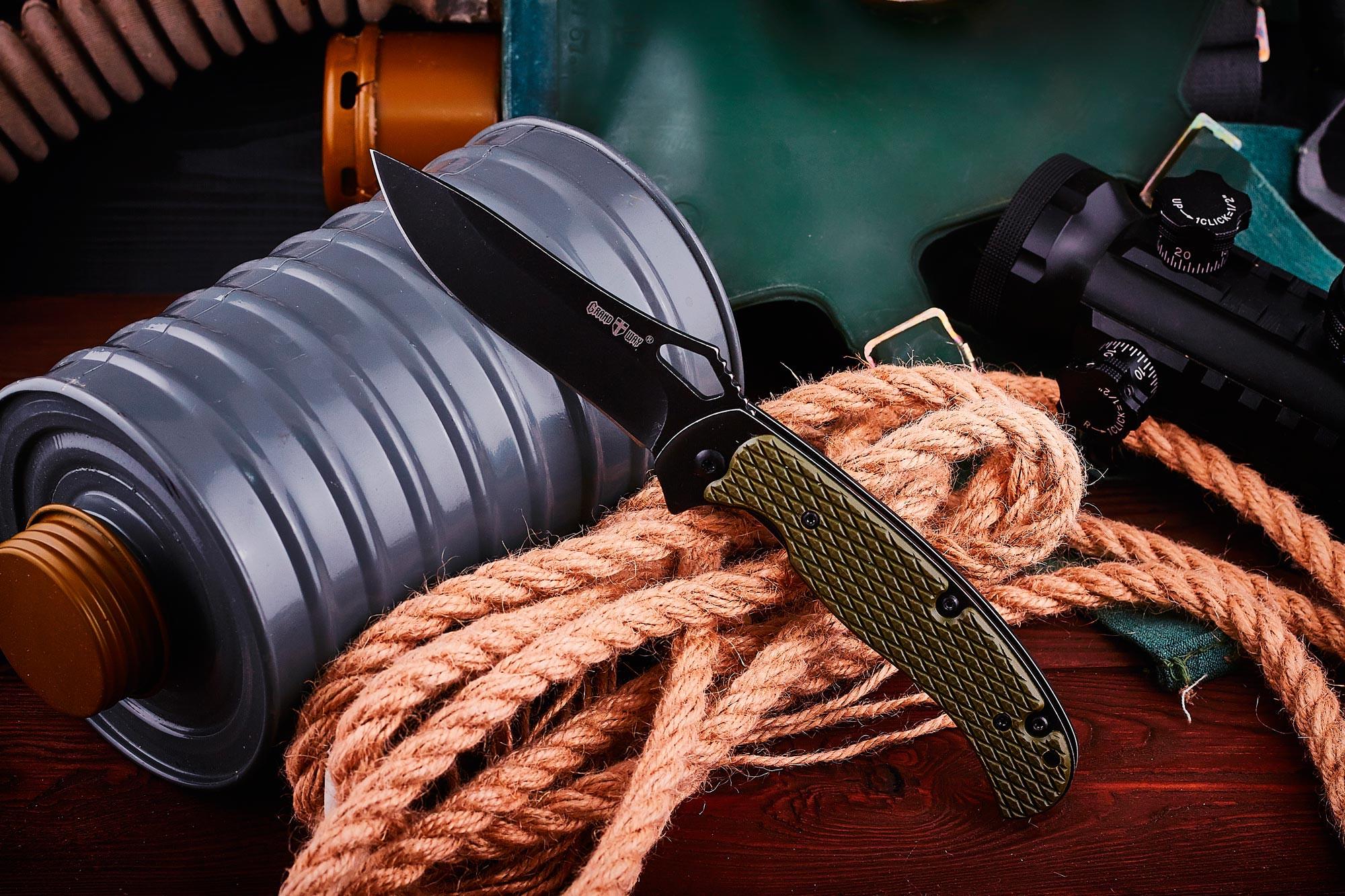 Нож складной туристический Grand Way 10609 (10609) - фото 3