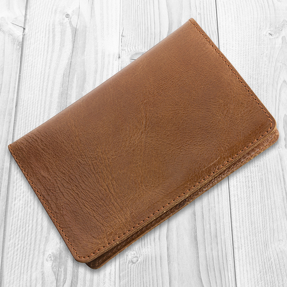 Портмоне из натуральной кожи Янтарный (PB-02-C18-1148-000)