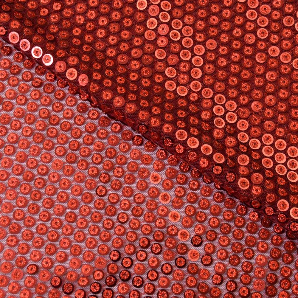 Ткань пайетка Ариадна Марсала (16504)