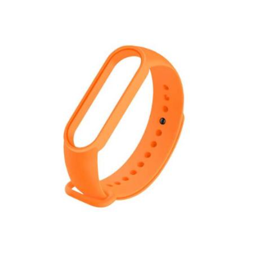 Ремешок для фитнес-браслета Xiaomi Mi Band 5 Оранжевый (000150370)