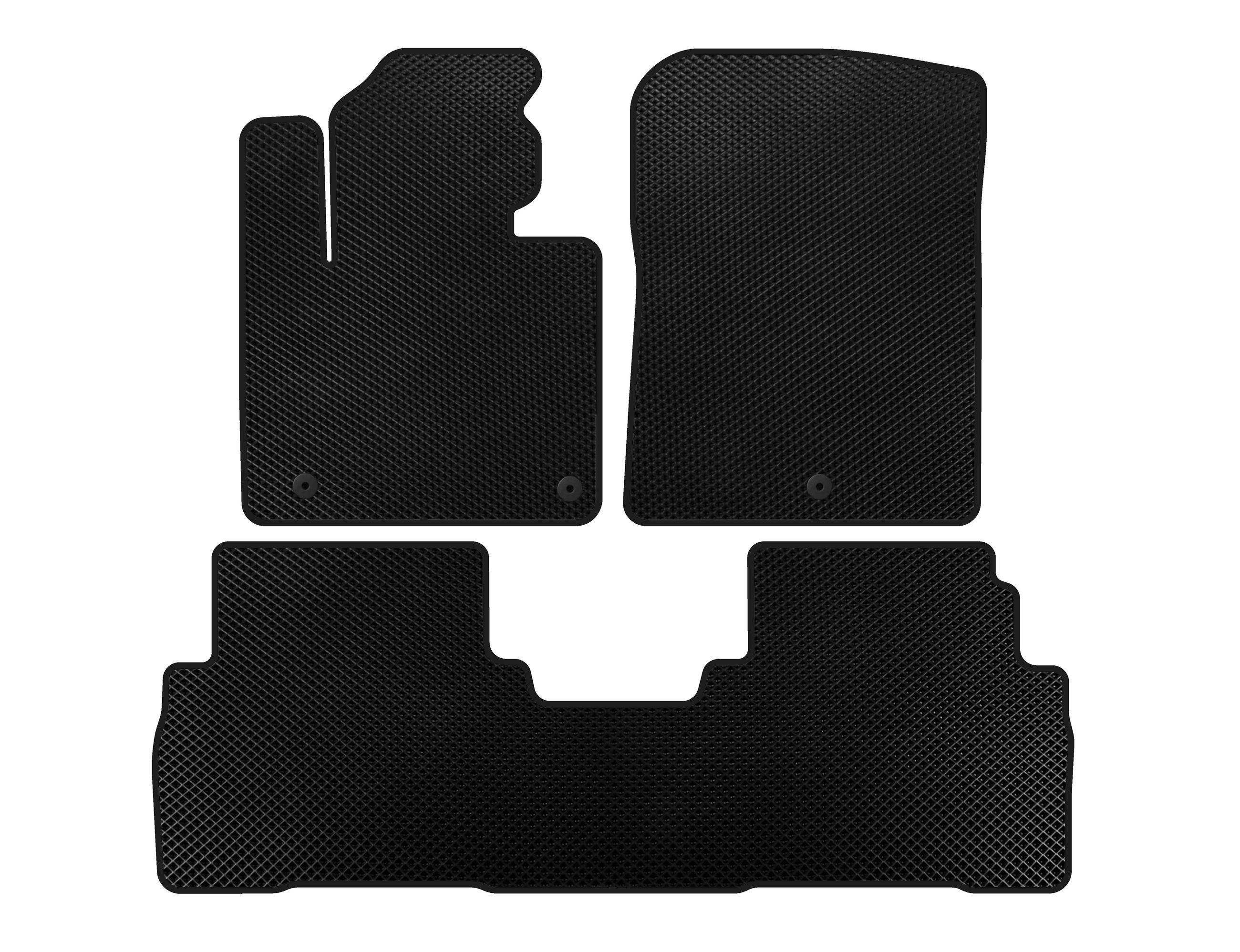 Коврики EVA Digital Designs для Kia Sorento III UM 2014-2020 гг. Черный (133371)