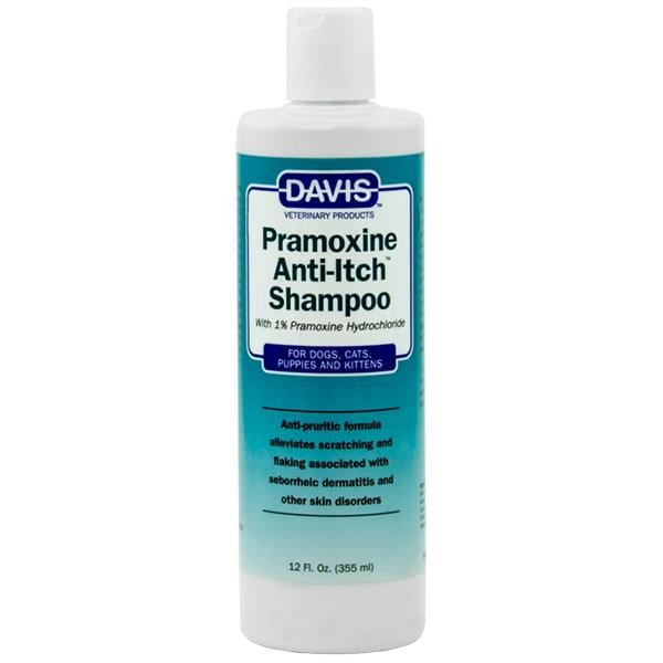 Шампунь от зуда с 1% прамоксина гидрохлоридом для собак и котов Davis Pramoxine Anti-Itch (PSH12)