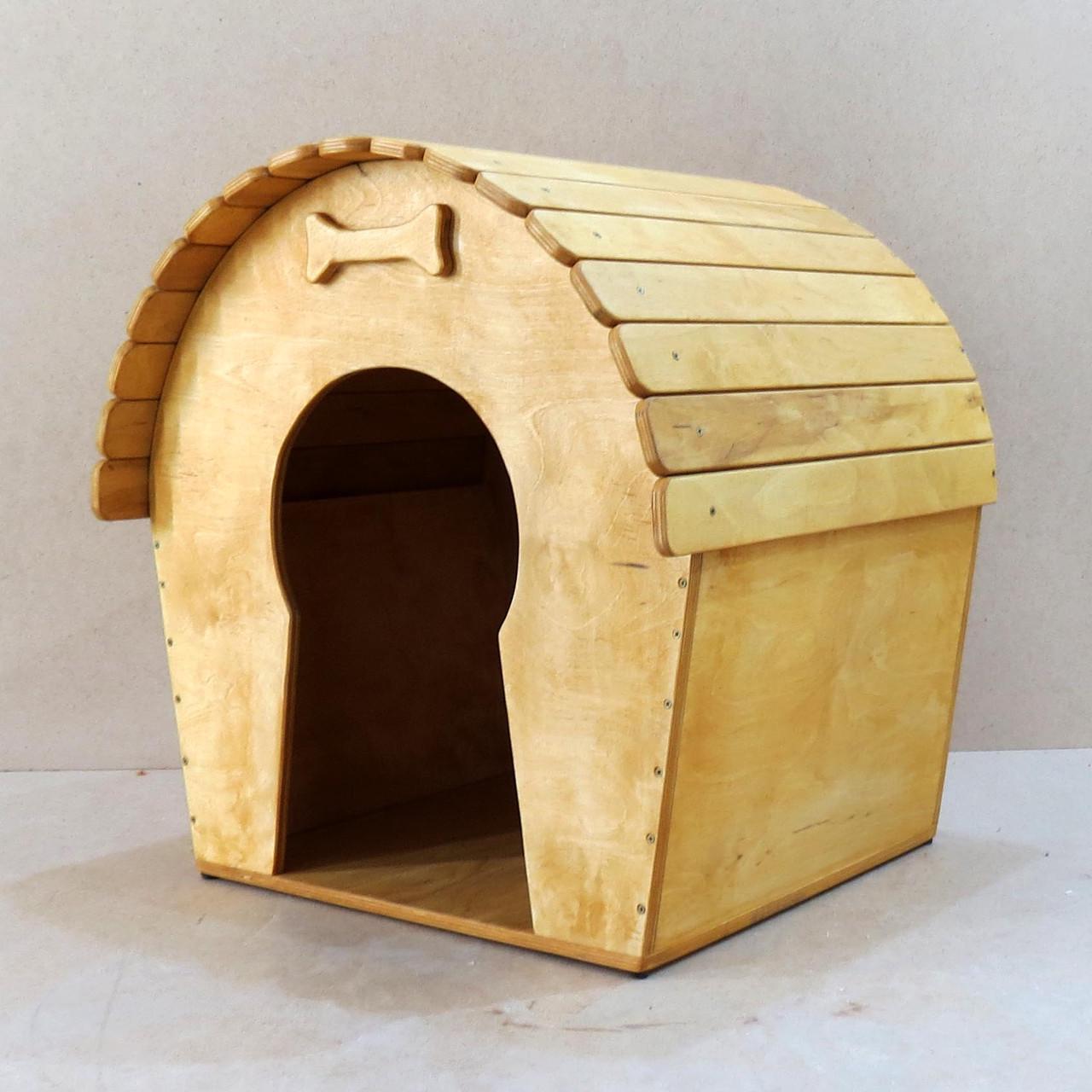 Будка для собаки з дерева Моглені Ваніль (БДК-002002) - фото 7
