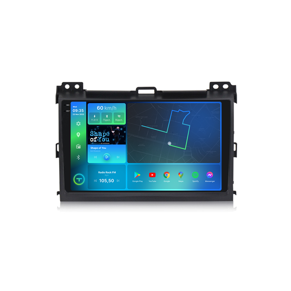 Автомагнитола штатная Torssen 2K F9332 для Toyota Prado 120 4G/Carplay/DSP 3/32 GB 9" (202301357)
