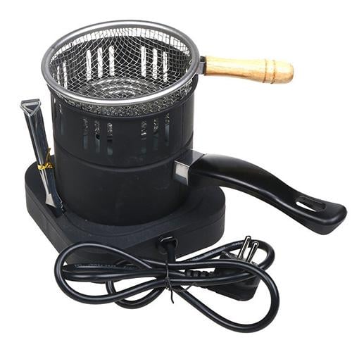 ᐉ Плита для разжигания угля Hot plate SXA13 с сеткой и деревянной ручкой