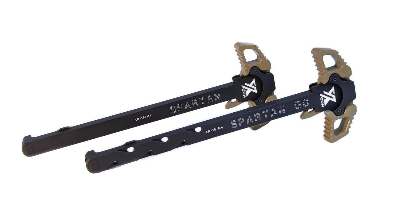 Рукоятка взведения Xgun Spartan GS двухсторонняя AR15 с газоразгрузкой Tan - фото 5