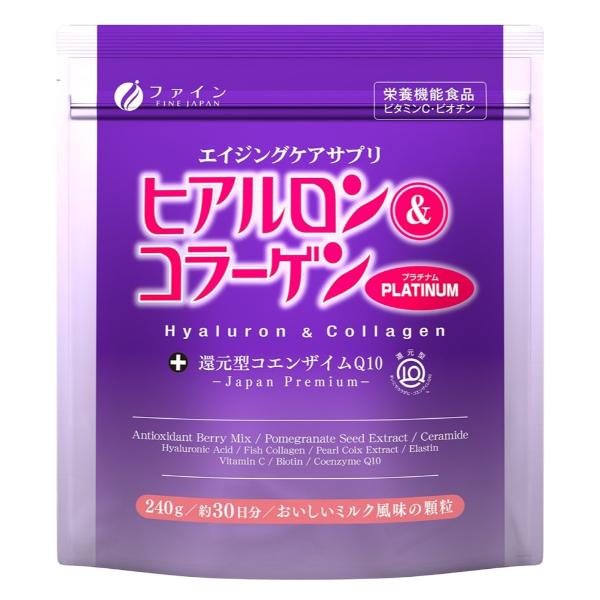 Комплекс для суставов Fine Japan Hyaluron & Collagen Platinum 240 г 30 порций (000024296)