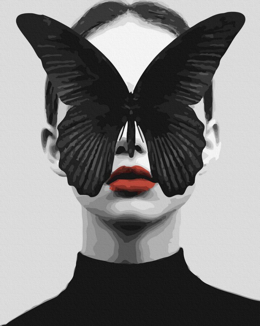 Картина по номерам Brushme Крылатый взгляд 40x50 см (GX40336)