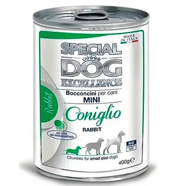Корм для собак влажный Monge SDE Dog Wet Mini кролик 400 г (000025900)