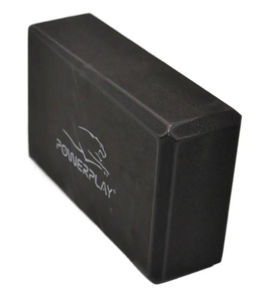 Блок для йоги PowerPlay 4006 Yoga Brick Черный (PP_4006_Black) - фото 2