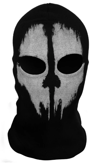 Балаклава с черепом Call of Duty Ghost Черный (575483965-10)