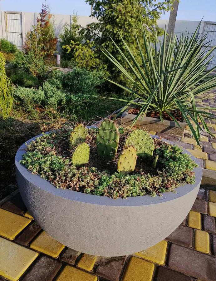 Вазон бетонний Верона вуличний 450x900 мм 103 кг 166 л (GEN4) - фото 8 Вазон бетонний Верона вуличний 450x900 мм 103 кг 166 л (GEN4) - фото 8