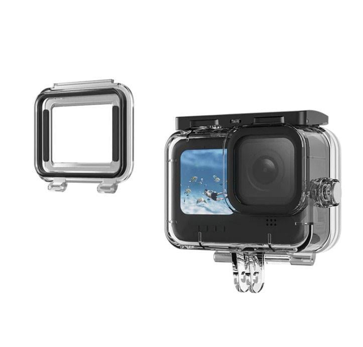 Бокс водонепроникний захисний для екшн камери GoPro 13/12/11/10/9 з запасною задньою кришкою Skeleton (35421704)