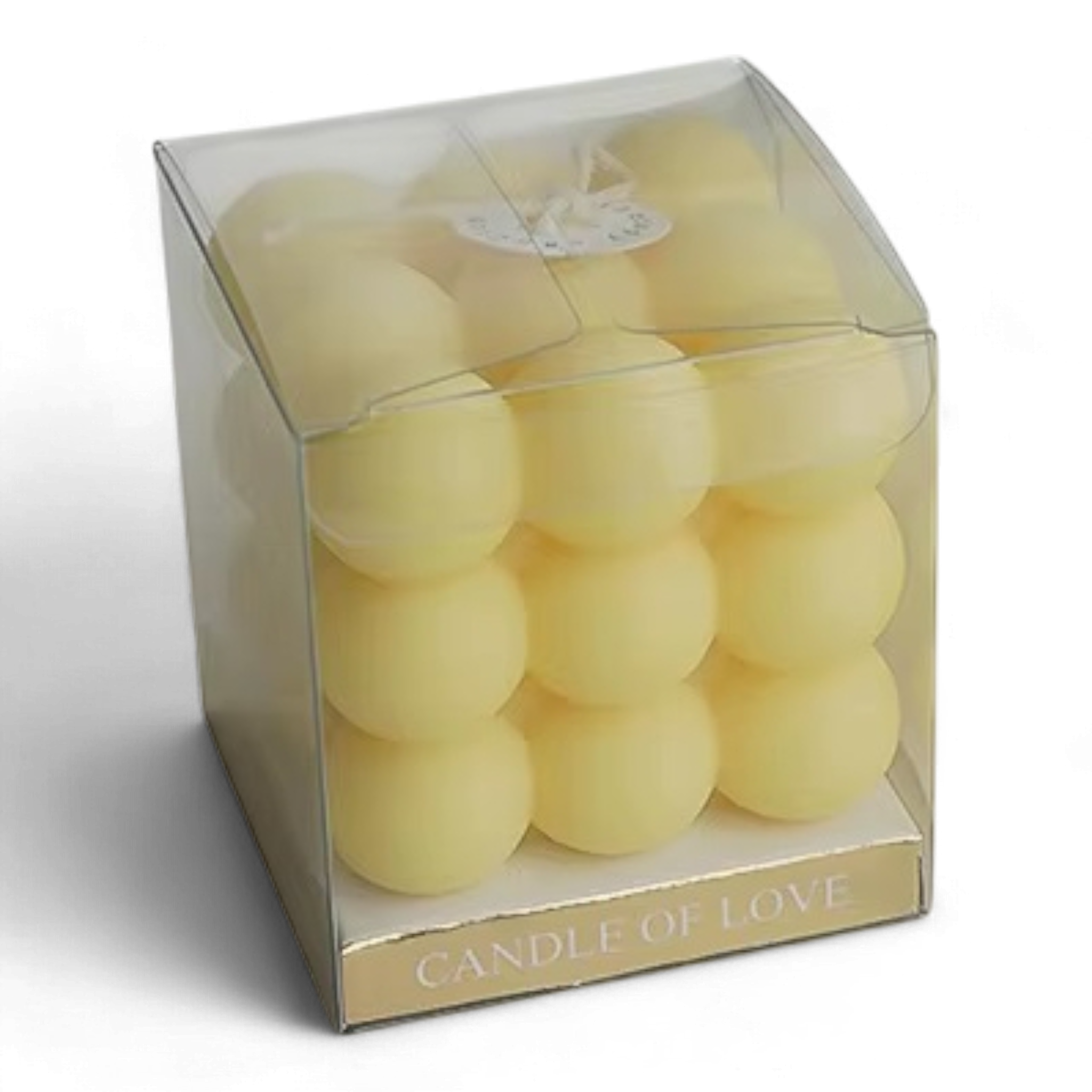 Свічка бульбашково-кубічна Жовта Du Song (00014) - фото 4 Свічка бульбашково-кубічна Жовта Du Song (00014) - фото 4