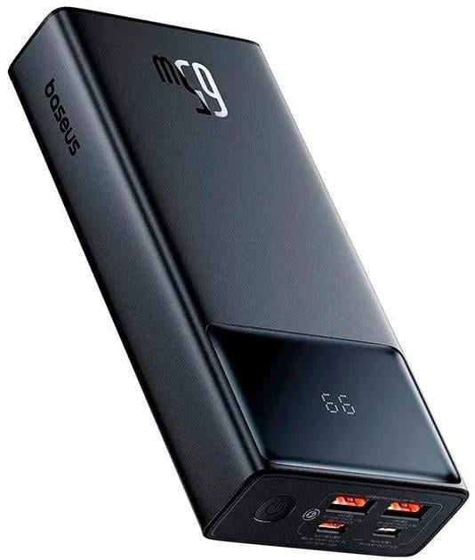 Повербанк BASEUS Star-Lord Digital Display Fast Charging 20000 mAh 65W с 4 портами (0045) - фото 2 Повербанк BASEUS Star-Lord Digital Display Fast Charging 20000 mAh 65W с 4 портами (0045) - фото 2