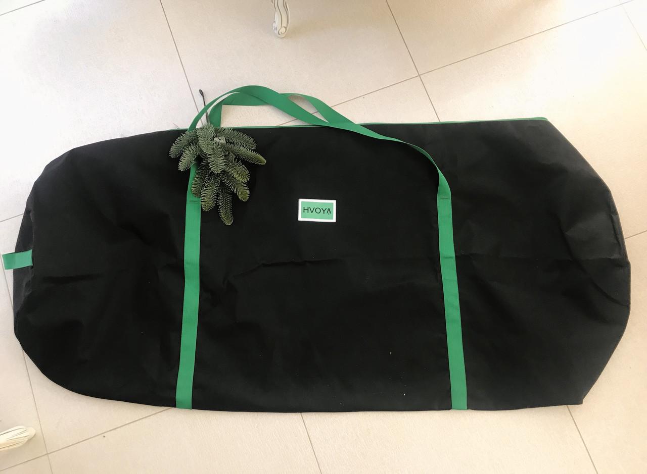 Чехол с ручками HVOYA для хранения елки 150 см Черный