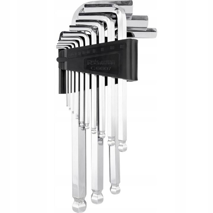 Набор шестигранников Richmann 2-19 мм с шариком 13 пр. (C6607) - фото 1