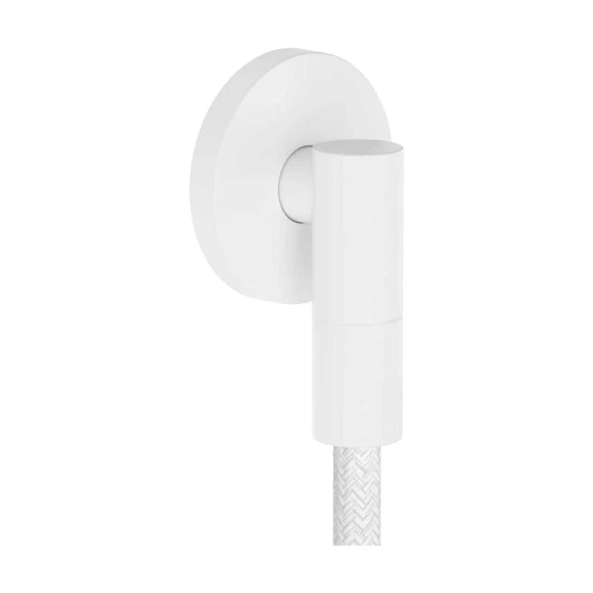 Шланговое подключение для душа Hansgrohe FixFit Fine S металл Белый матовый (28882700)