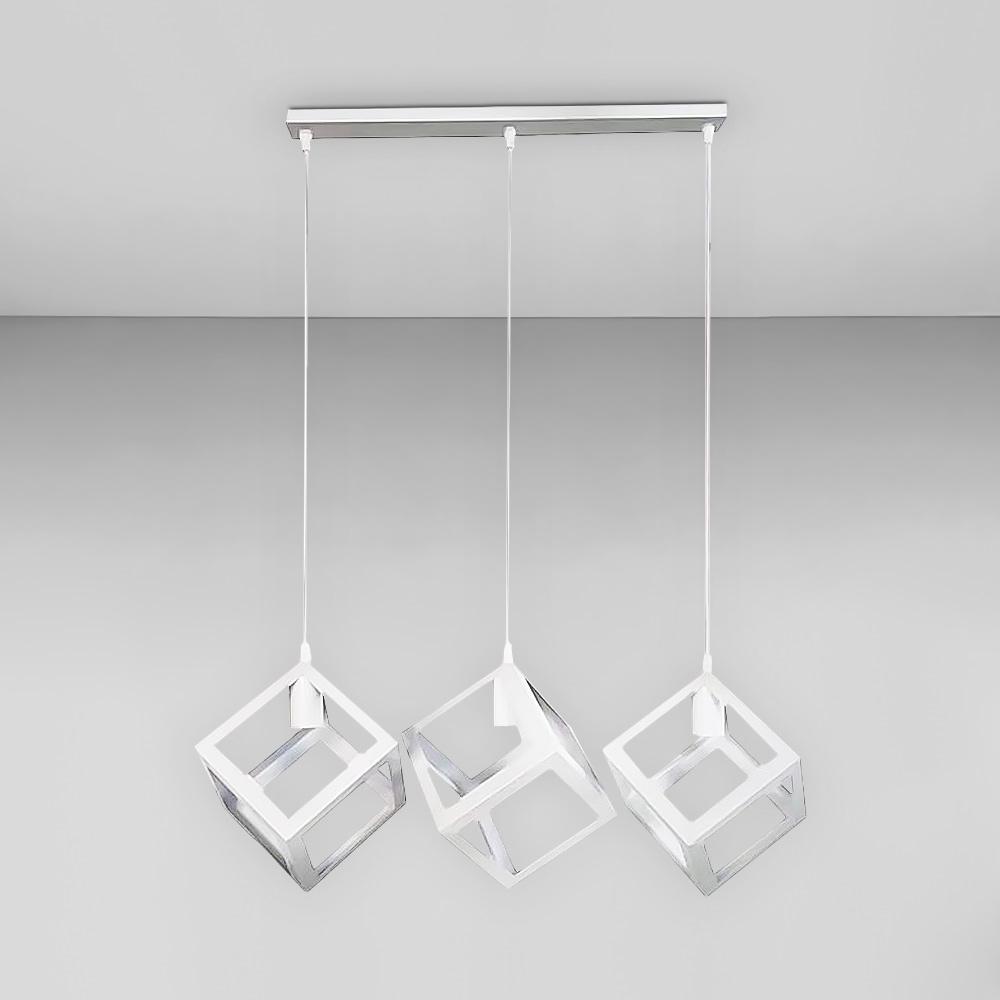 Люстра подвесная Лофт Light House SRS-18950/3 WH Белый