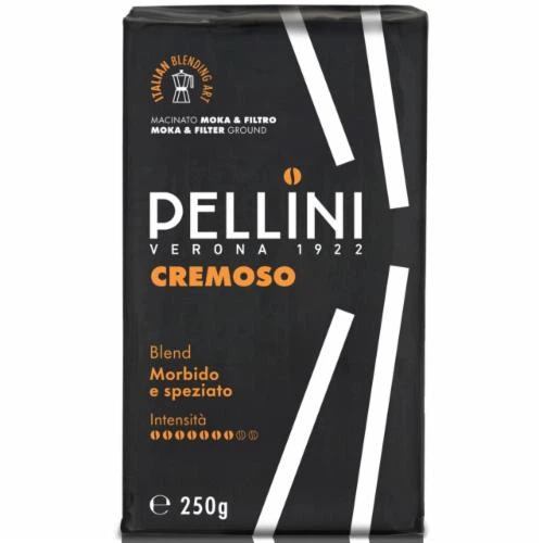 Кава мелена Pellini Cremoso 250 г Кава мелена Pellini Cremoso 250 г