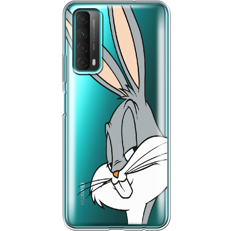 Чехол Boxface Huawei P Smart 2021 Lucky Rabbit Прозрачный силикон (41133-bk81-41133)