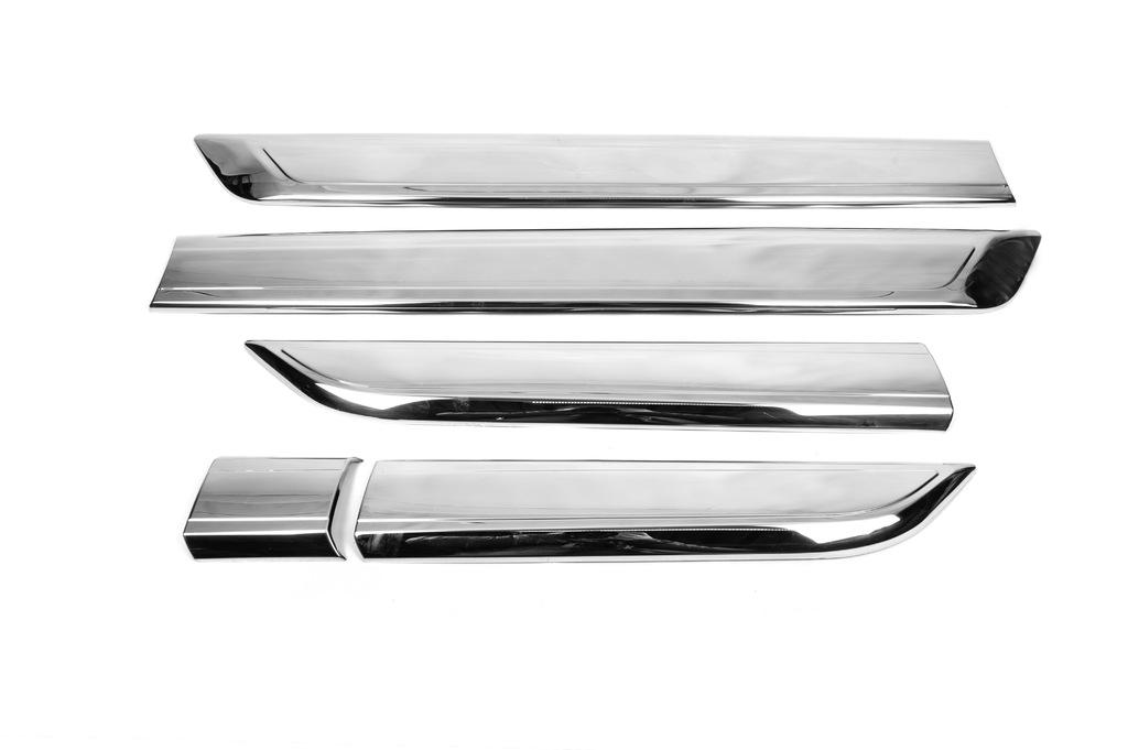 Молдинг дверной Omsa Line для Ford Custom 2013-2022 гг. Хром