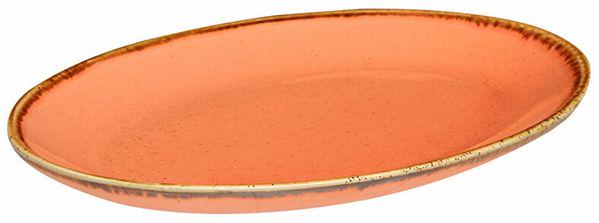 Блюдо Porland Seasons 24х19 см Orange (04ALM001572) - фото 2 Блюдо Porland Seasons 24х19 см Orange (04ALM001572) - фото 2