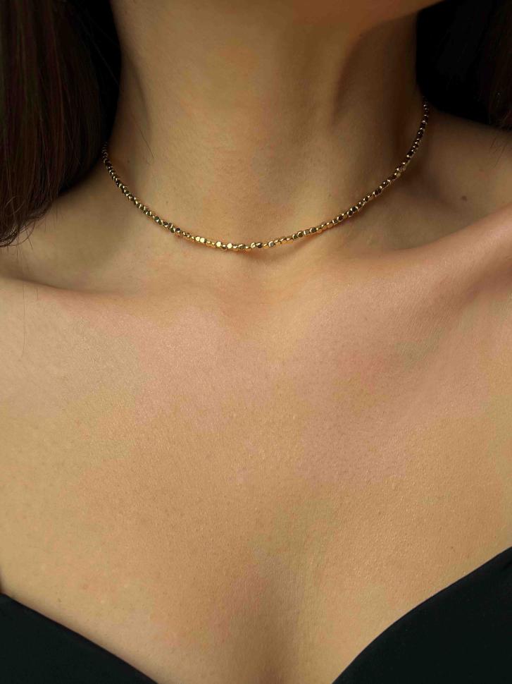 Чокер LeBijou з гематіту Золотий (5022)