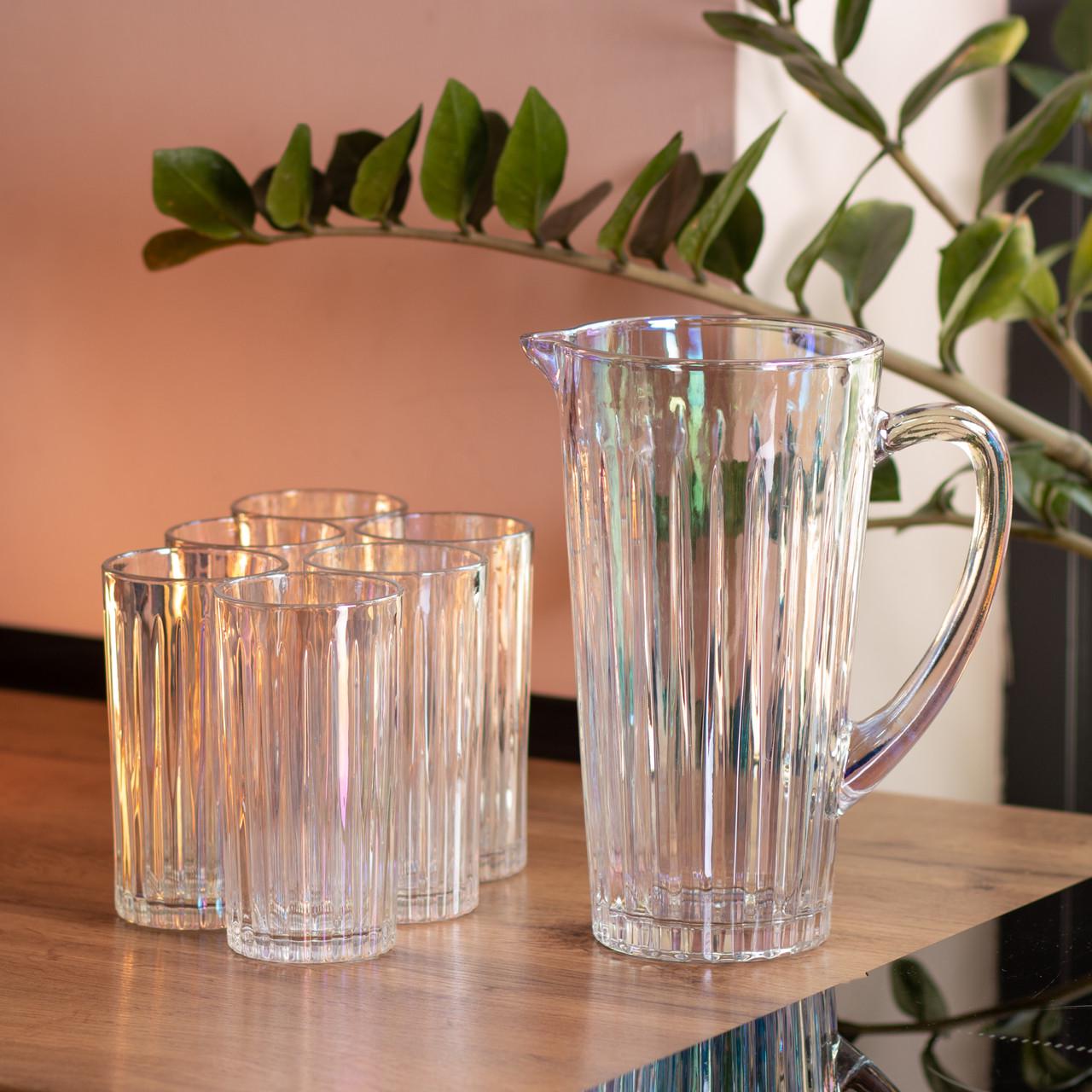 Кувшин со стаканами 1,2 л 6 шт. по 320 мл