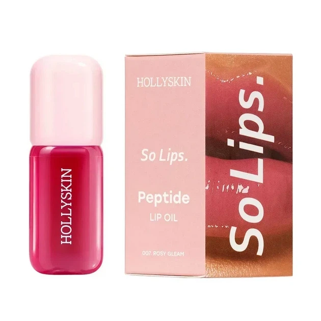 Масло для губ HOLLYSKIN So Lips Peptide Lip Oil 007 Rosy Gleam увлажняющее 4 мл (2921635290)