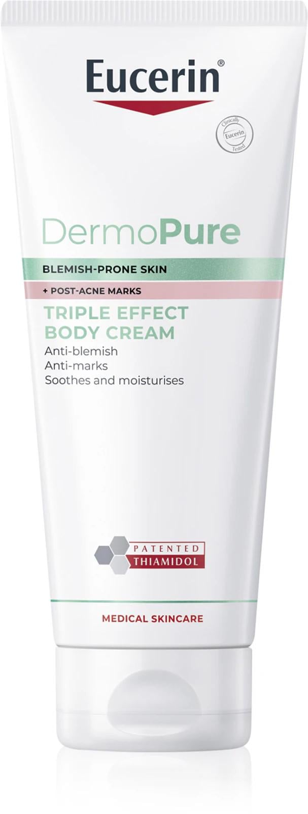 Крем для тела тройного действия Eucerin DermoPure Triple Effect 200 мл (2582203814) Крем для тела тройного действия Eucerin DermoPure Triple Effect 200 мл (2582203814)