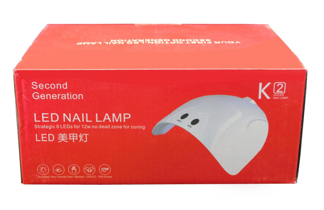 Лампа для манікюру Rav K2 12 W Білий (8812) - фото 7 Лампа для манікюру Rav K2 12 W Білий (8812) - фото 7