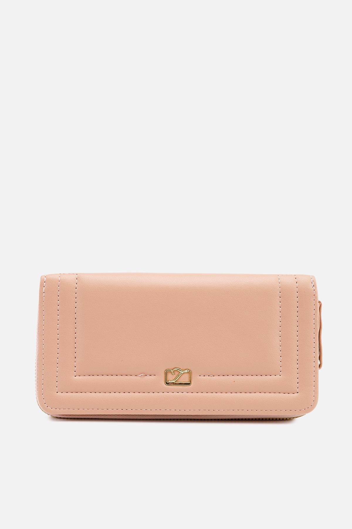 Кошелек женский ЦБ-00265003 Пудровый (SKT001032724)