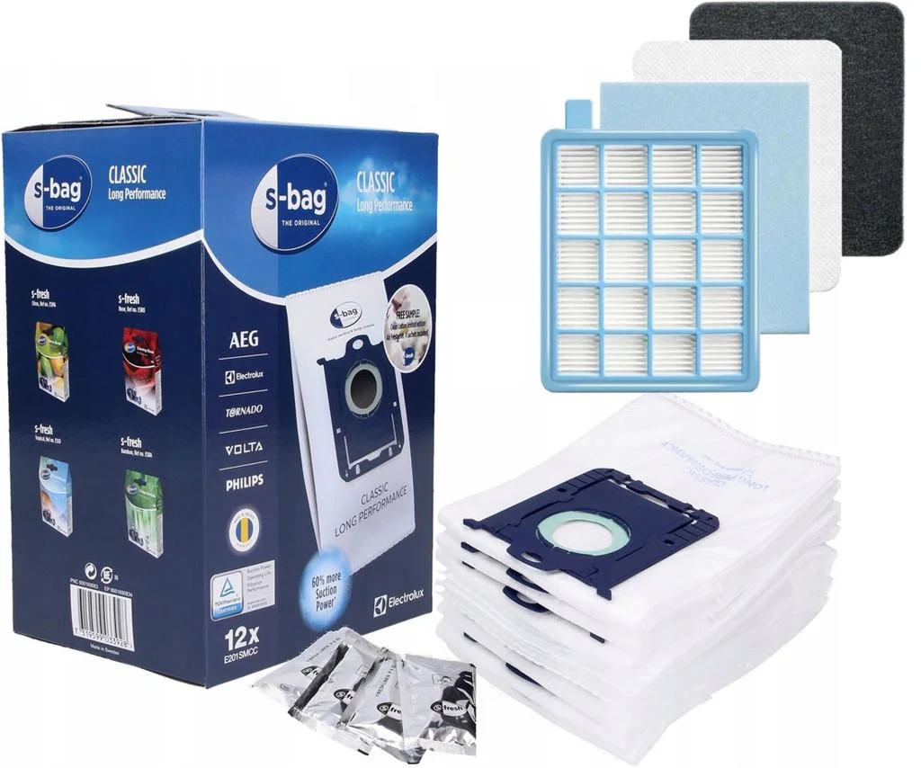 Набор мешков FC8021/03 12 шт. и набор фильтров Philips FC8058/01 для пылесоса Philips Electrolux FC8021/03 Набор мешков FC8021/03 12 шт. и набор фильтров Philips FC8058/01 для пылесоса Philips Electrolux FC8021/03