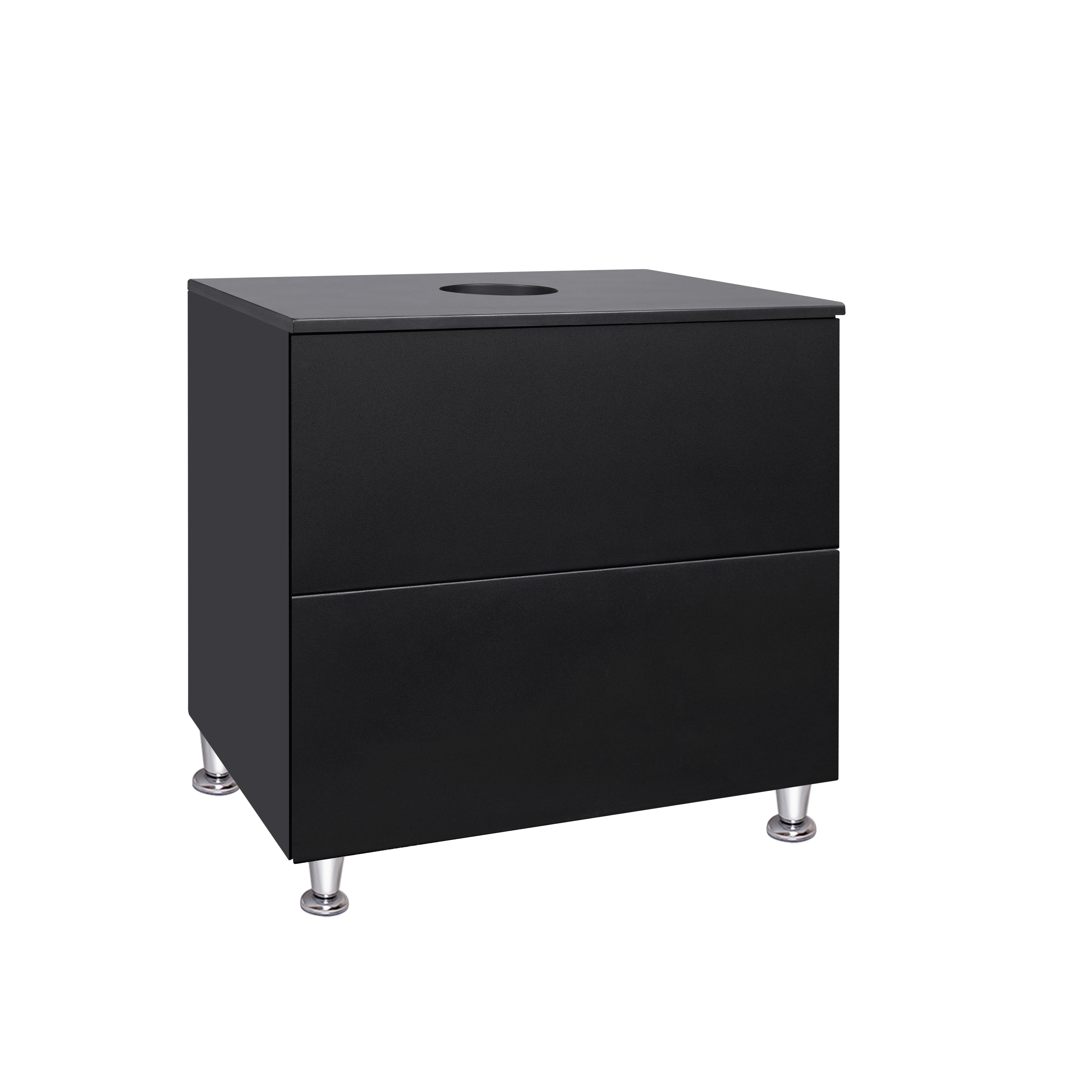 Тумба под умывальник напольная Q-tap Tern QT1780TNL702MB 70x71,6x47 см Черный (96917) Тумба под умывальник напольная Q-tap Tern QT1780TNL702MB 70x71,6x47 см Черный (96917)
