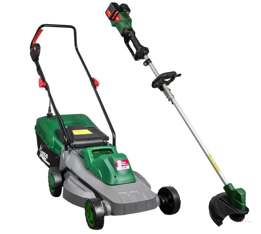 Газонокосилка электрическая Tatra Garden LME 180/триммер аккумуляторный Tatra Garden TA 40