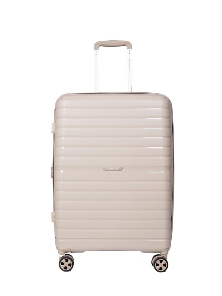 Чемодан средний M Snowball 49203 полипропилен Шампань Чемодан средний M Snowball 49203 полипропилен Шампань