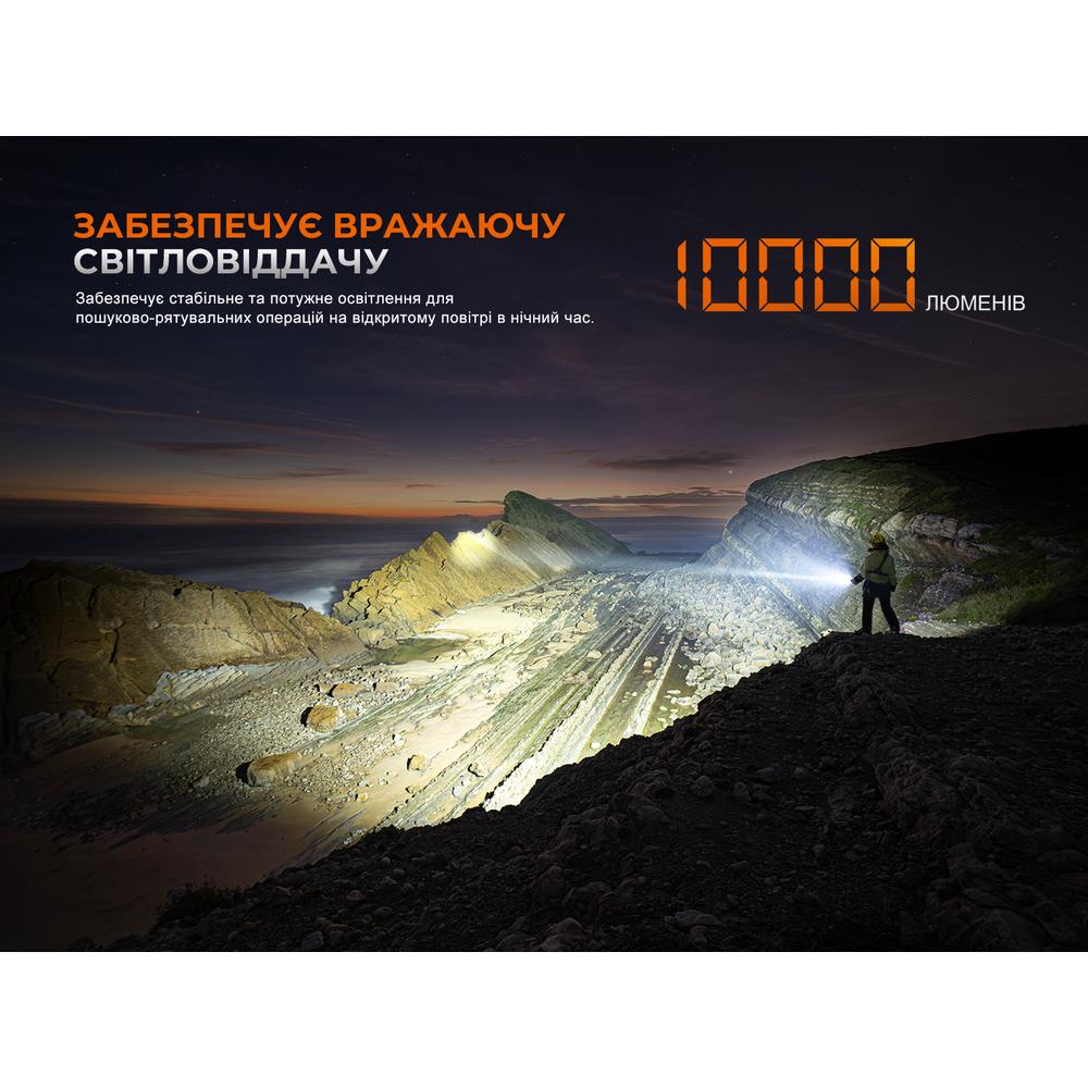 Фонарь ручной лазерный Fenix LR36R 10000 лм 1260 м 9 режимов - фото 8 Фонарь ручной лазерный Fenix LR36R 10000 лм 1260 м 9 режимов - фото 8