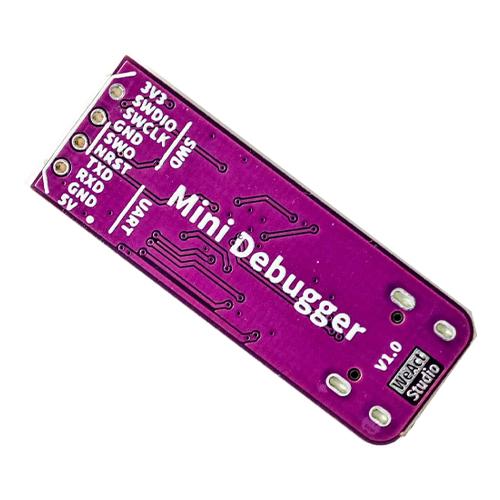 Плата периферийная для настройки WeAct Studio Mini STLink-STM32 v2.1 SWD программатор (312894) - фото 2