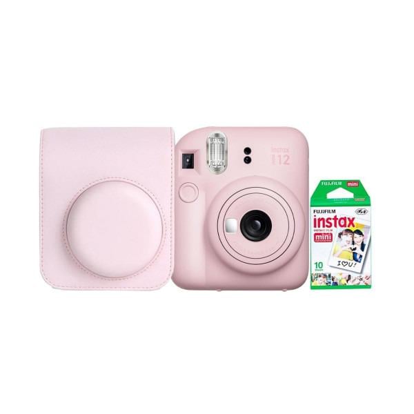 Камера моментальной печати Fujifilm Instax Mini 12 + чехол/фотопленка 10 шт. Rose (12052989)