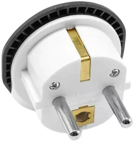 Переходник сетевой PRC EU Plug Adapter ep0202 Black - фото 3