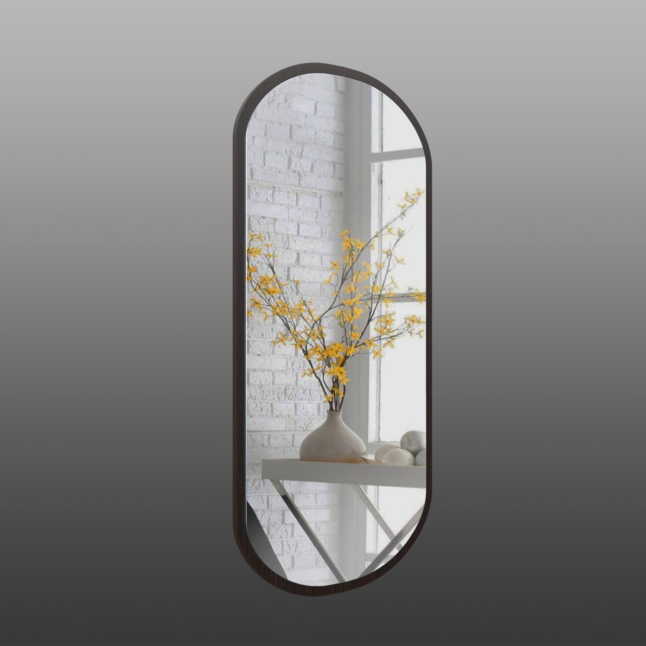 Зеркало настенное Art-Com 1300х600 мм Венге магия (ZR7)